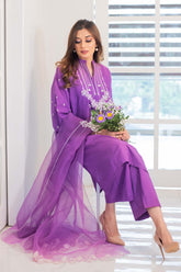 Embroidered 3-Pc Suit